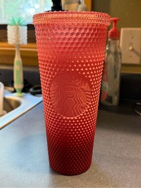 Starbucks Pink Studded Tumbler with Embossed Siren